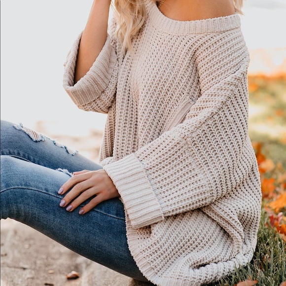 Cloudy Day Knit Sweater Vici - Picture 5 of 8